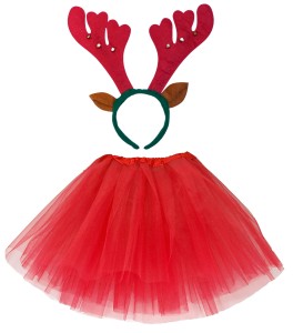 - STRÓJ RENIFERA RENIFER RUDOLF JELONEK spódniczka 40 cm 7-14lat