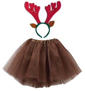 - STRÓJ RENIFERA RENIFER RUDOLF JELONEK spódniczka 40 cm 7-14lat