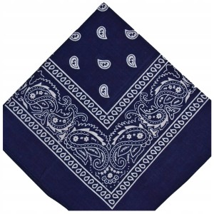 - BANDAMKA BANDANA CHUSTKA CHUSTA BANDAMA - GRANATOWA