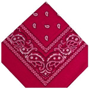 - BANDAMKA BANDANA CHUSTKA CHUSTA BANDAMA - fuksja