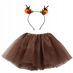 - STRÓJ RENIFERA RENIFER RUDOLF JELONEK spódniczka 40 cm 7-14lat