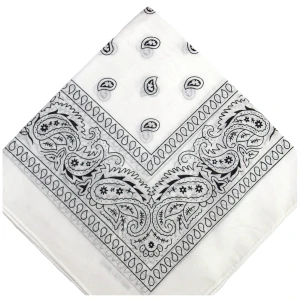 - BANDAMKA BANDANA CHUSTKA CHUSTA BANDAMA - biała