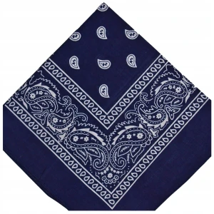 - BANDAMKA BANDANA CHUSTKA CHUSTA BANDAMA - GRANATOWA