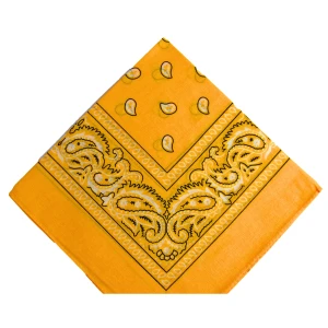 - BANDAMKA BANDANA CHUSTKA CHUSTA BANDAMA - c. żółta